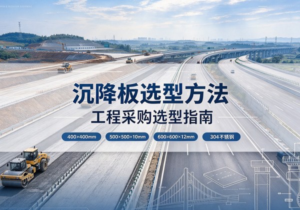 临沂沉降板选择方法