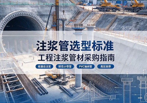临沂注浆管选型标准
